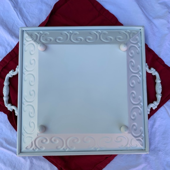 Metal Display Tray - White - Picture 5 of 5